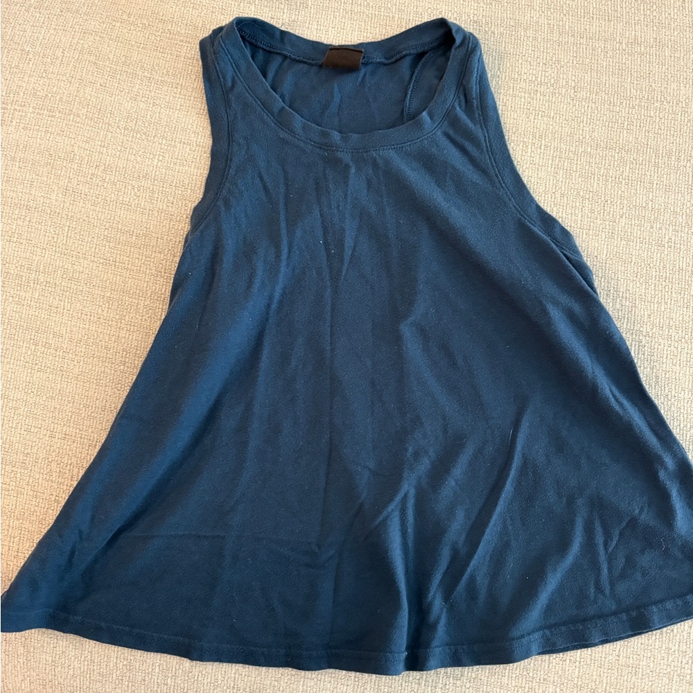 Sleeveless Navy Blue Women's Top